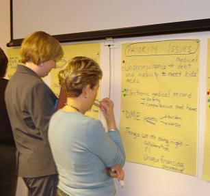 Participants consider policy priorities for CYSHCN and their families.